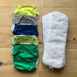 bumGenius - Elemental One-Size Cloth Diaper - Set of 5